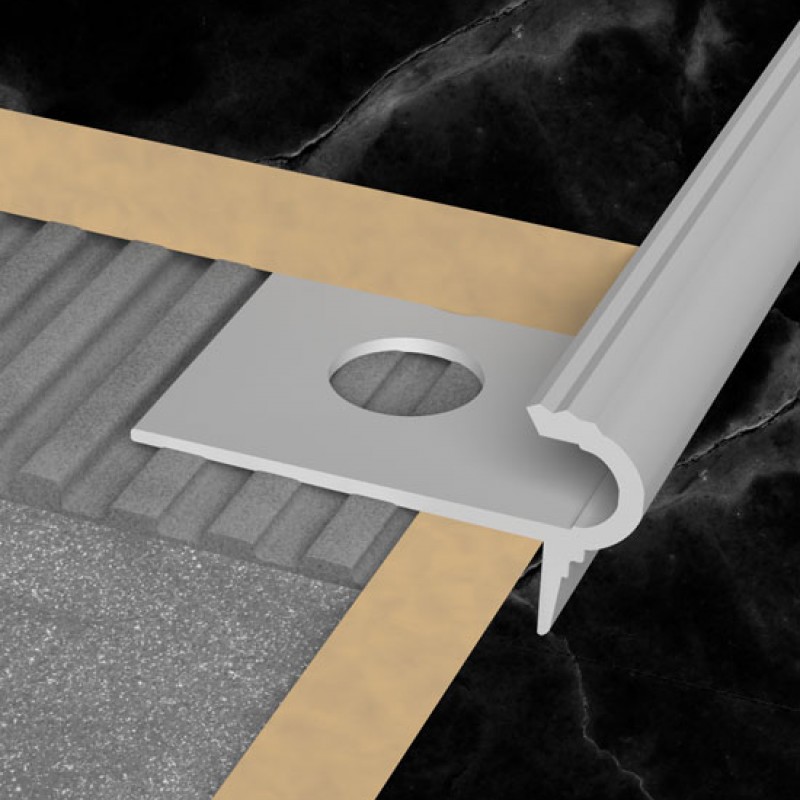 Aluminium Treppenkantenleisten