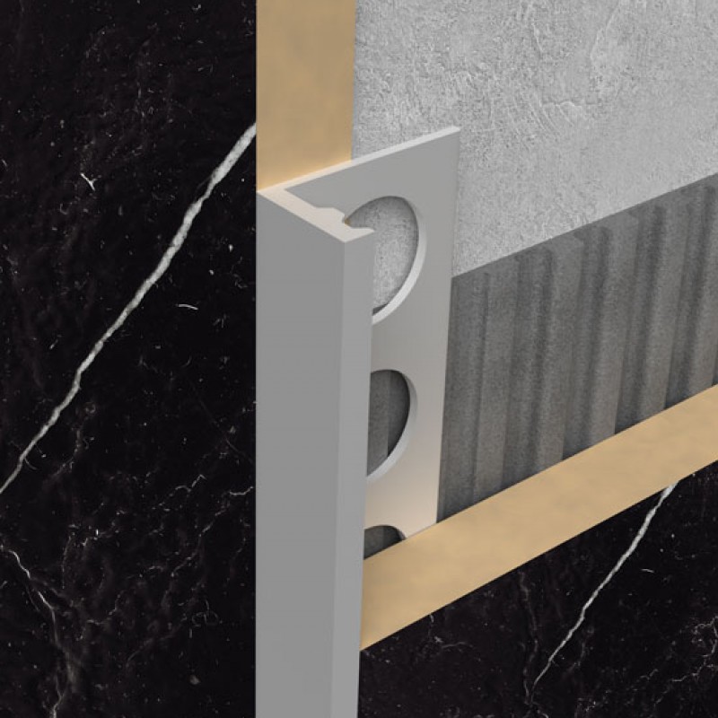 Aluminium Gerade Kantenleisten